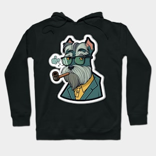 Professor Schnauzer 2 Sticker - Schnauzer Series Hoodie